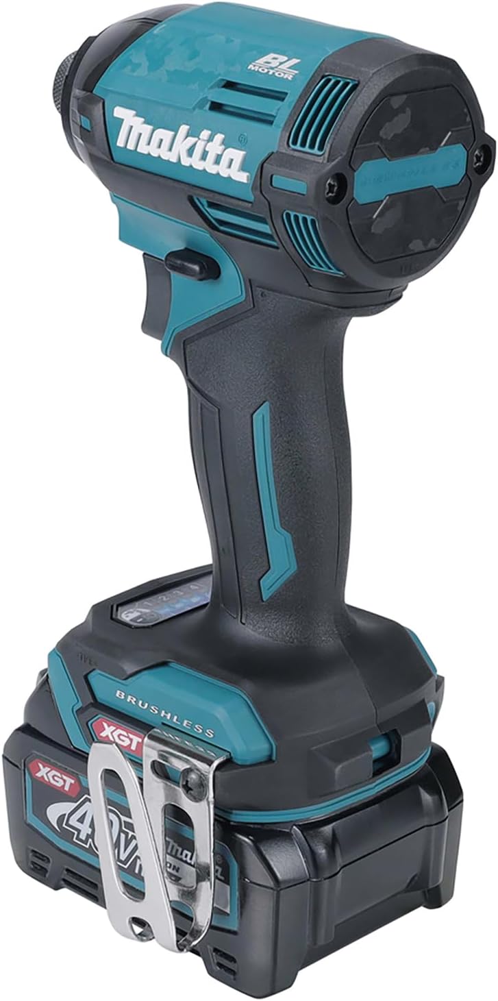 TD002GD202 – 40Vmax XGT Brushless Impact Driver (2x 2.5Ah Batteries + Charger + Carry Case)