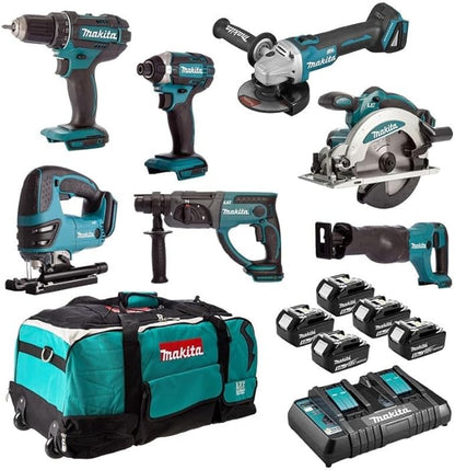 7-Piece Cordless Power Tool Combo Set (DLX7013PT)