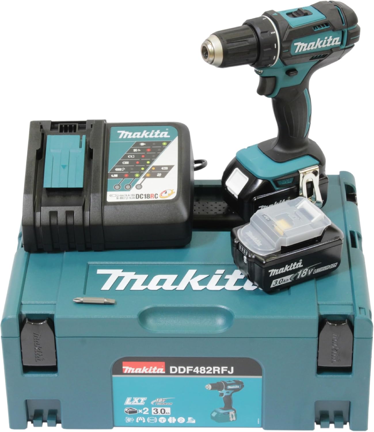 Cordless Drill Driver 18V – 62Nm (Model DDF482RFJ)