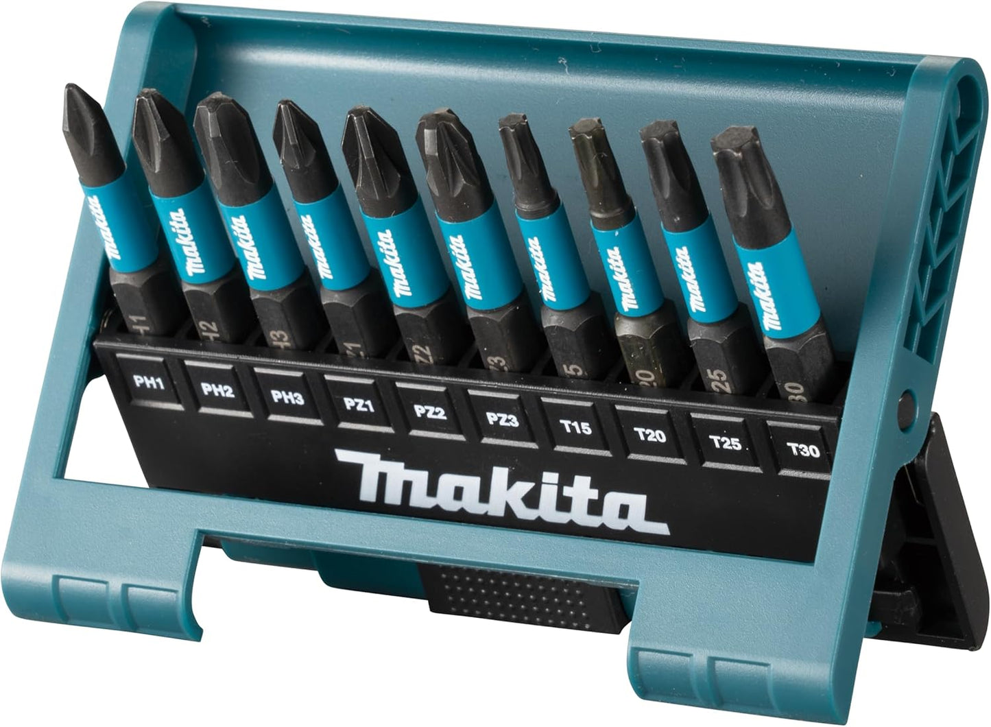 10-Piece Black Screwdriver Bit Set (Model E-12011)